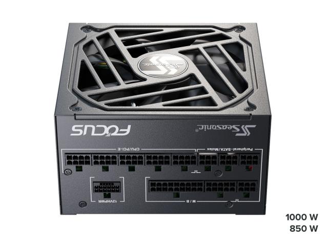 Захранване SEASONIC FOCUS GX-1000 1000W, 80+ Gold PCIe 5.0, Fully Modular