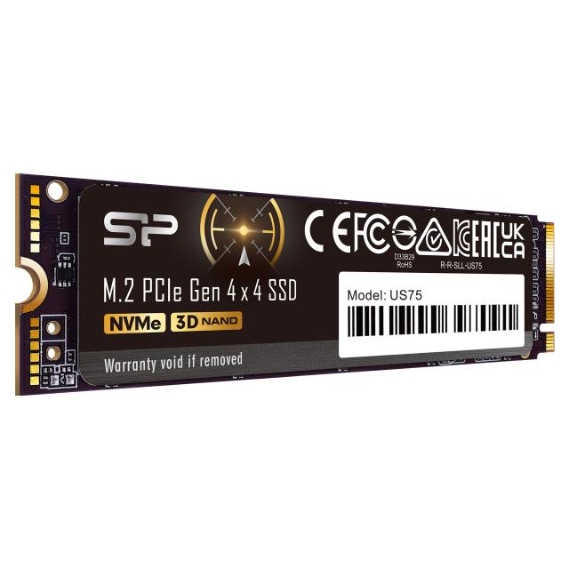 Silicon Power US75 SSD 1TB M.2-2280, PCIe, Gen 4x4 NVMe