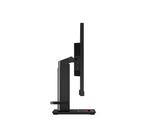 Монитор Lenovo ThinkVision T24v-20 23.8" FHD (1920x1080), IPS, HDMI, DP, VGA, 16:9, 1000:1, 2xUSB, IR Camera,Tilt, Swivel, Pivot, Height Adjust Stand, integrated speakers