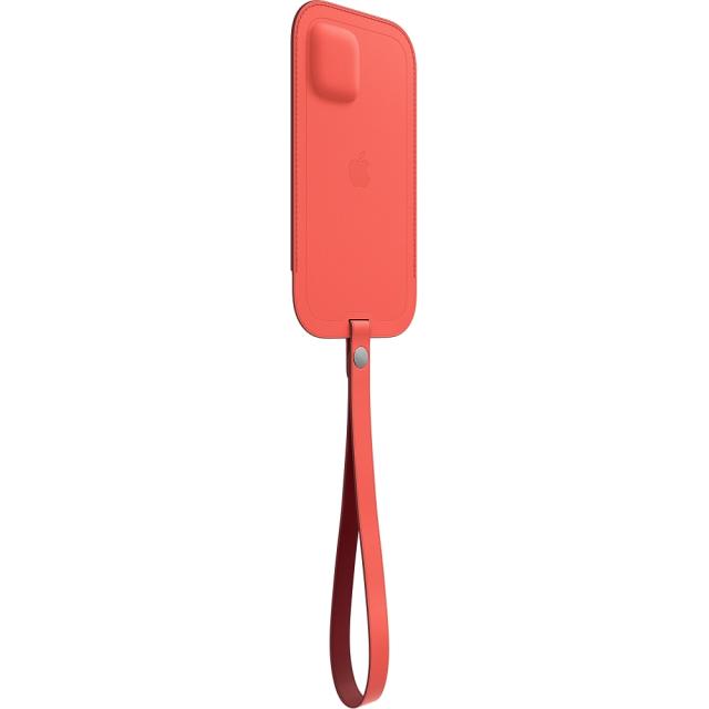 Калъф Apple iPhone 12 Pro Max Leather Sleeve with MagSafe - Pink Citrus (Seasonal Nov 2020)