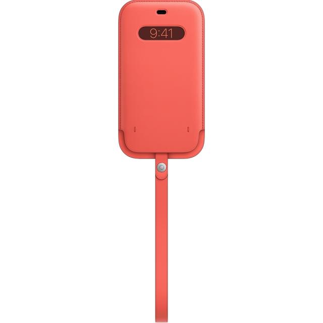 Калъф Apple iPhone 12 Pro Max Leather Sleeve with MagSafe - Pink Citrus (Seasonal Nov 2020)