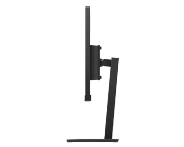 Монитор Lenovo ThinkVision E24q-20 23.8 Inch QHD IPS Monitor 4 ms VGA + DP 1.2 + HDMI 1.4 with Eyesafe, high adjustment pivot stand and speakers - Raven Black