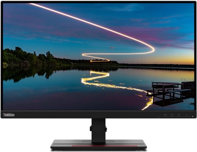Монитор Lenovo ThinkVision T24m-20 23.8" FHD IPS, 16:9, 1920x1080, 4 ms (Extreme mode) / 6 ms (Normal mode), 1000:1, Tilt, Swivel, Pivot, Height Adjust Stand, HDMI, DP, USB Type-C Gen 1