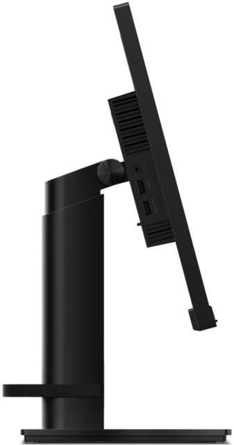 Монитор Lenovo ThinkVision T24m-20 23.8" FHD IPS, 16:9, 1920x1080, 4 ms (Extreme mode) / 6 ms (Normal mode), 1000:1, Tilt, Swivel, Pivot, Height Adjust Stand, HDMI, DP, USB Type-C Gen 1