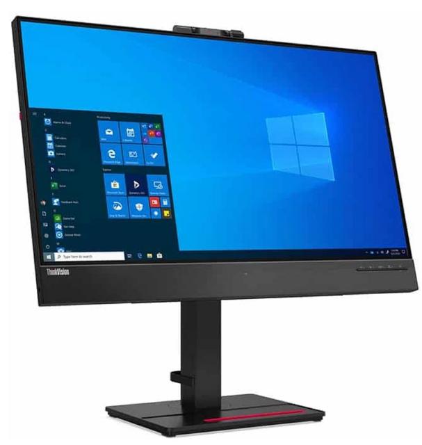 Монитор Lenovo ThinkVision T27hv 27" IPS, QHD (2560x1440), 16:9, 1000:1, USB Type-C, Ethernet port, VOIP, Camera, Speakers, HDMI, DP