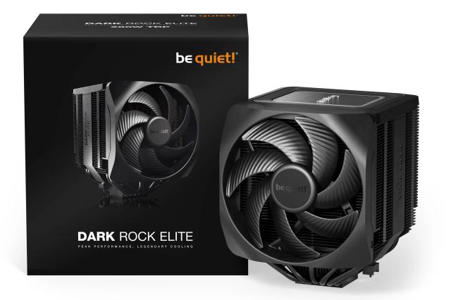 Охладител за процесор be quiet! Dark Rock Elite, 4-pin PWM, 3 pin ADD-RGB 5V (V-D-NC-G)