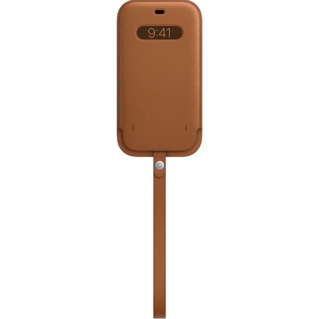 Калъф Apple iPhone 12 Pro Max Leather Sleeve with MagSafe - Saddle Brown