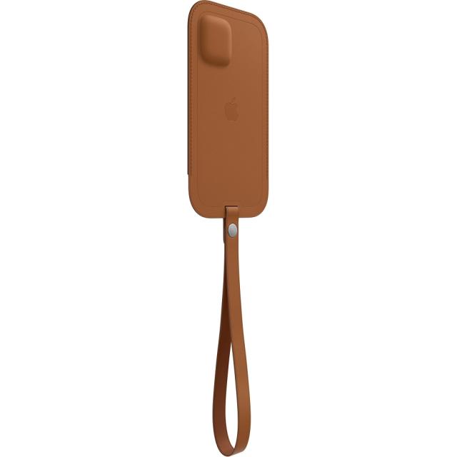 Калъф Apple iPhone 12 Pro Max Leather Sleeve with MagSafe - Saddle Brown
