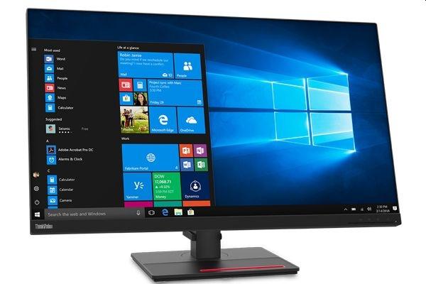 Монитор Lenovo ThinkVision T32p-20 31.5" 4K (3840x2160), IPS, HDMI, DP, USB Type-C Gen1, 4xUSB 3.1, 16:9, 1000:1, Tilt, Swivel, Height Adjust Stand,Pivot