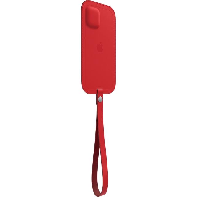Калъф Apple iPhone 12 Pro Max Leather Sleeve with MagSafe - (PRODUCT)RED
