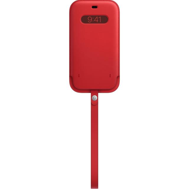 Калъф Apple iPhone 12 Pro Max Leather Sleeve with MagSafe - (PRODUCT)RED