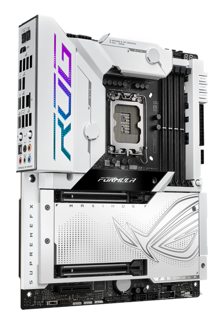 Дънна платка ASUS ROG MAXIMUS Z790 FORMULA, LGA 1700, DDR5, Wi-Fi 7, HDMI, USB Type-C, AURA Sync RGB, ATX