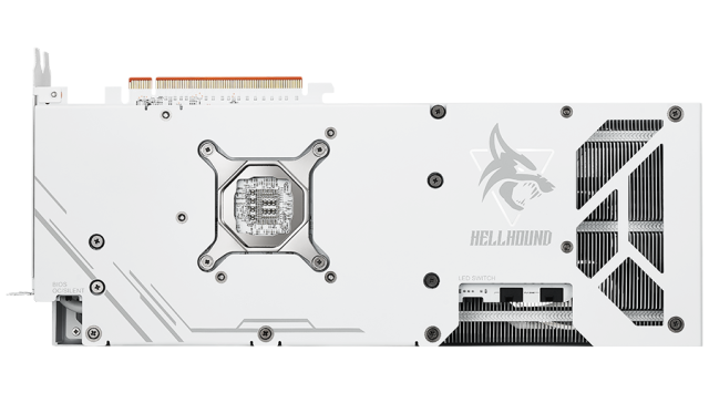 Видео карта POWERCOLOR AMD RADEON RX 7800 XT Hellhound White, 16GB GDDR6, HDMI, 3xDP