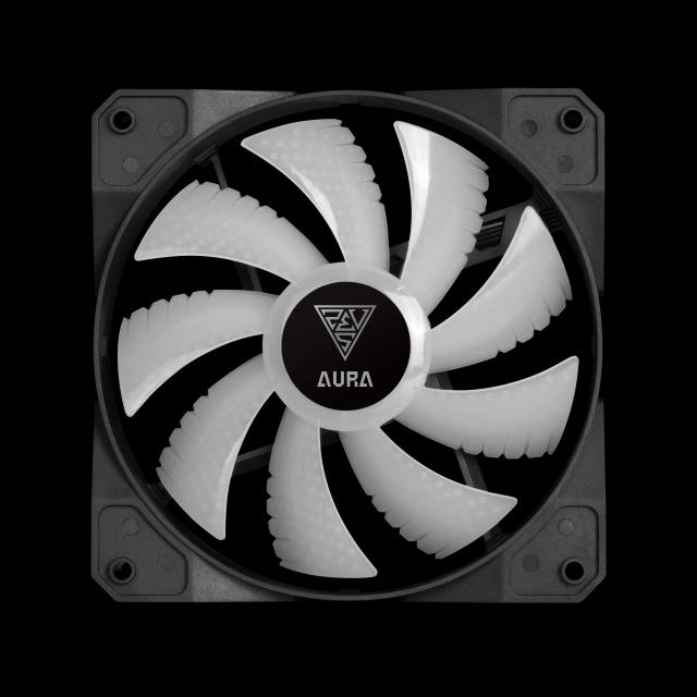 Охладител Gamdias AURA GL360 RGB, AMD/Intel