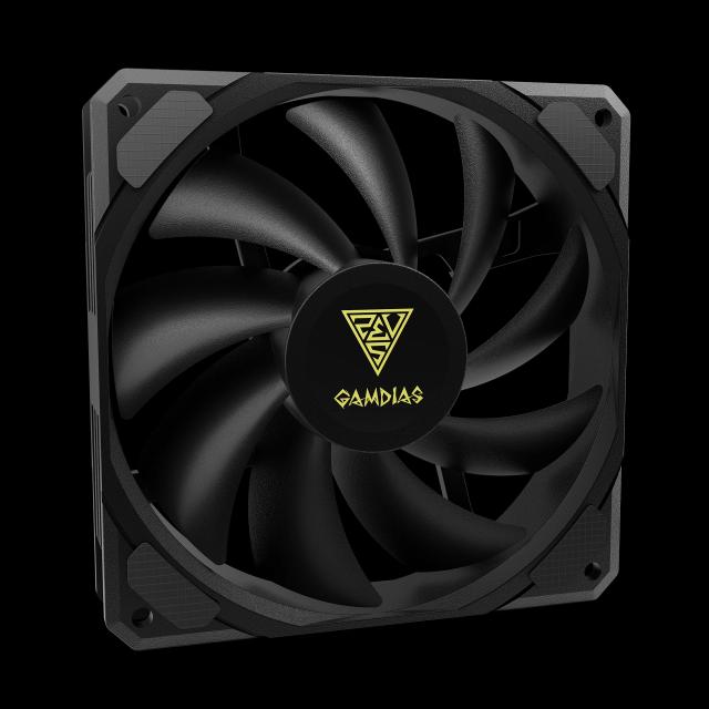 Охладител за процесор Gamdias Boreas P1-720, Dual-Tower, 4-pin PWM, AMD/Intel