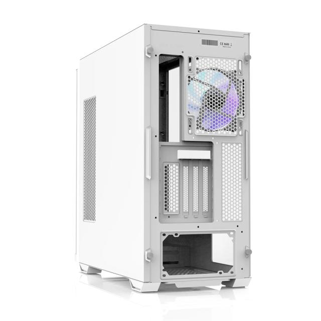 Кутия Zalman Z10 DUO White, 1 x USB 3.1 Type-C 2 x USB 3.0, HD Audio Mic/Headphones, Mesh/Tempered Glass, EATX , бяла