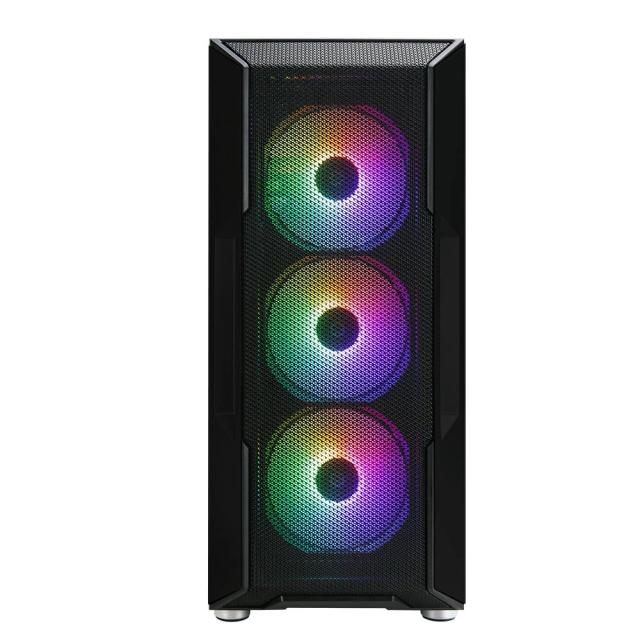 Кутия Zalman  I3 NEO RGB, Mesh, 2 x USB 3.0 1 x USB 2.0 HD Audio x 1, ATX, черна