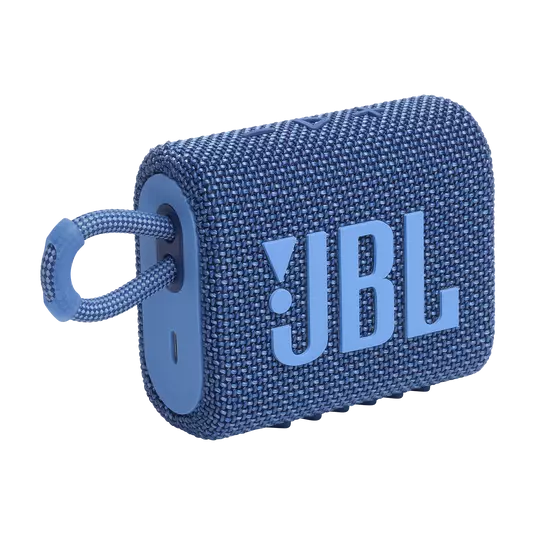Тонколона JBL Go 3 Eco, 4.2W RMS, Bluetooth, IP67 водоустойчива, синя
