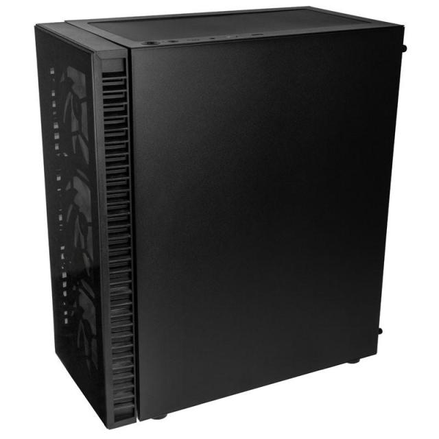 Кутия Kolink Observatory HF ARGB TG Mid-Tower, 2 x USB 2.0, 1 x USB 3.0, HD Audio, Mini-ITX / Micro-ATX / ATX, Черна