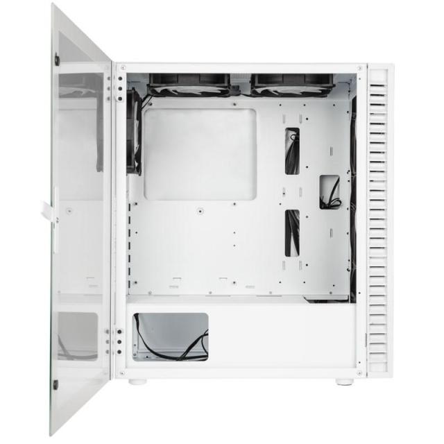 Кутия Kolink Observatory HF Mesh ARGB TG Mid-Tower, 2 x USB 2.0, 1 x USB 3.0, 1 x HD Audio, ATX, Micro ATX, Mini ITX , Бяла