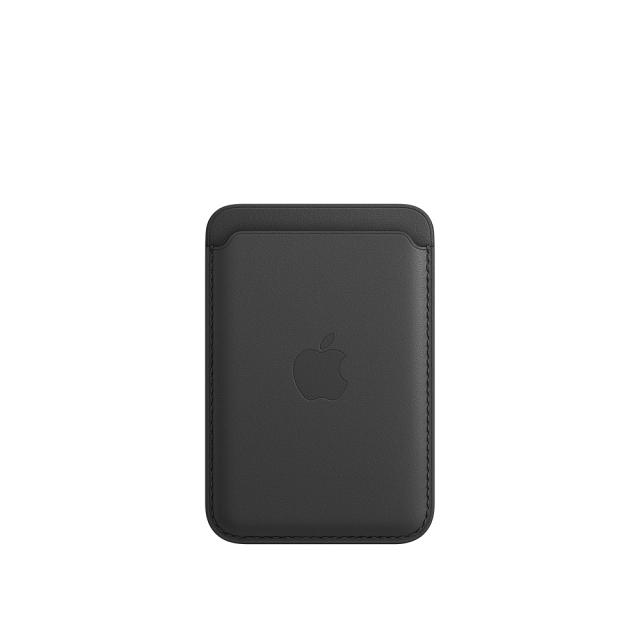 Калъф Apple iPhone Leather Wallet with MagSafe - Black