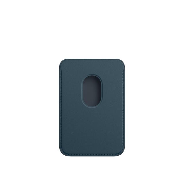 Калъф Apple iPhone Leather Wallet with MagSafe - Baltic Blue (Seasonal Fall 2020)