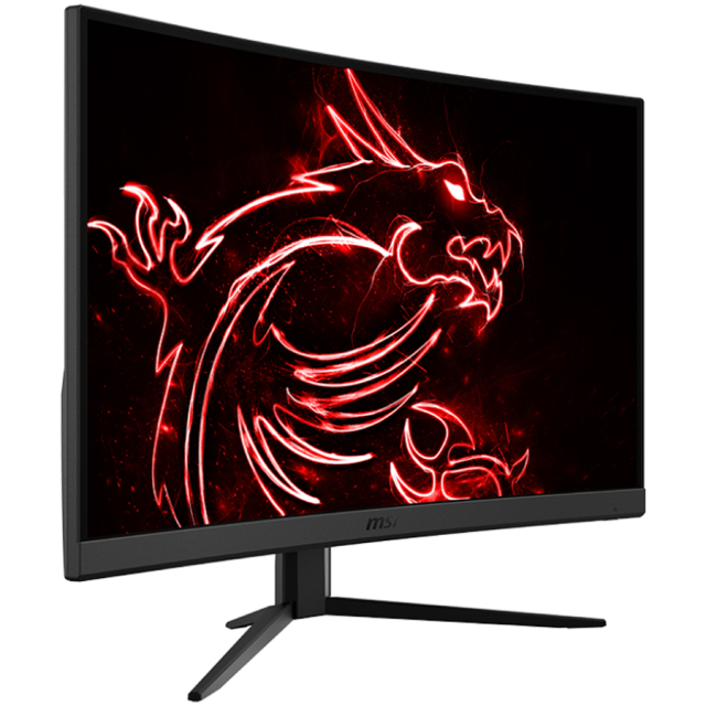Монитор MSI G27C4 E2 Curved Gaming, 27.0" (68.58 cm) FHD VA 170Hz, Anti-glare, 1500R curve, 1ms, Adaptive Sync, Adjustable Stand, 1x DP, 2x HDMI, 