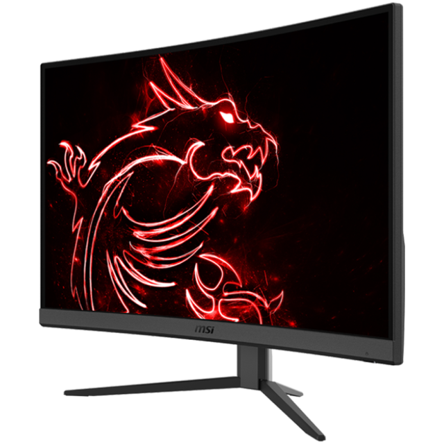 Монитор MSI G27C4 E2 Curved Gaming, 27.0" (68.58 cm) FHD VA 170Hz, Anti-glare, 1500R curve, 1ms, Adaptive Sync, Adjustable Stand, 1x DP, 2x HDMI, 
