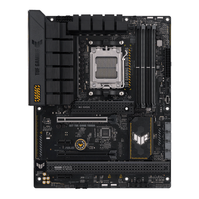 Дънна платка ASUS TUF GAMING B650-PLUS AM5, 4xDDR5 PCIe 5.0, 3x M.2, 4 x SATA 6Gb/s, 1 x DP ,1 x HDMI, ATX