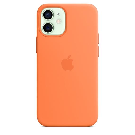 Калъф Apple iPhone 12 mini Silicone Case with MagSafe - Kumquat (Seasonal Fall 2020)