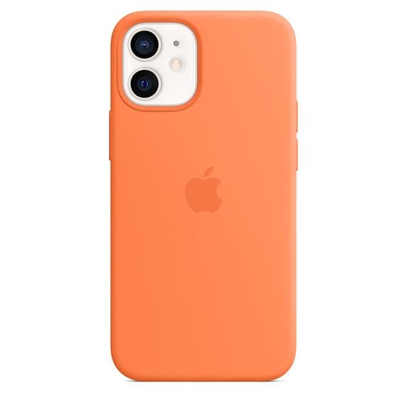 Калъф Apple iPhone 12 mini Silicone Case with MagSafe - Kumquat (Seasonal Fall 2020)