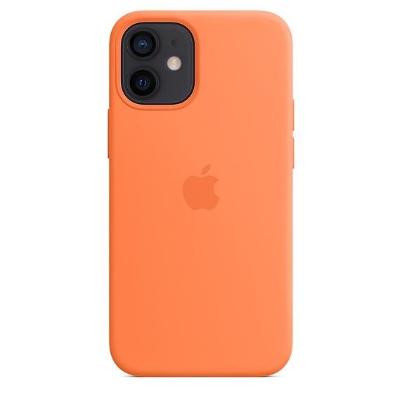 Калъф Apple iPhone 12 mini Silicone Case with MagSafe - Kumquat (Seasonal Fall 2020)