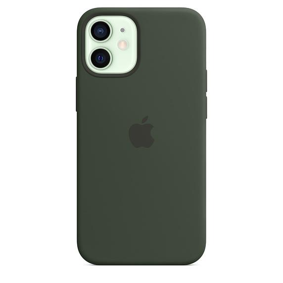 Калъф Apple iPhone 12 mini Silicone Case with MagSafe - Cypress Green (Seasonal Fall 2020)