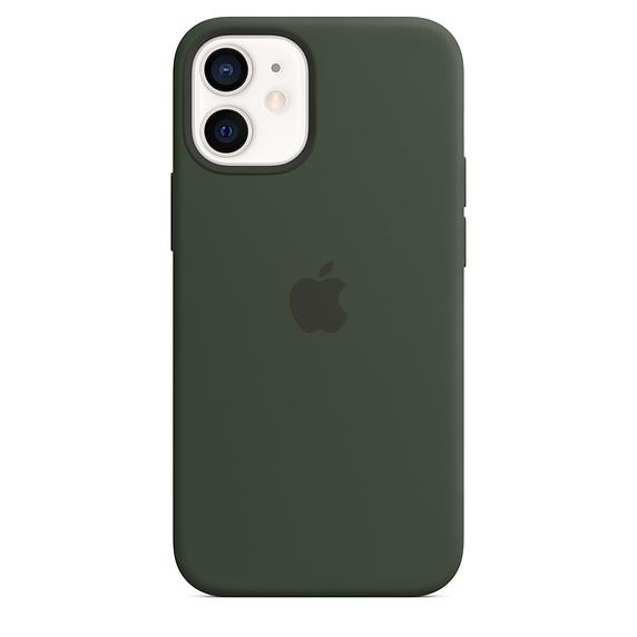 Калъф Apple iPhone 12 mini Silicone Case with MagSafe - Cypress Green (Seasonal Fall 2020)
