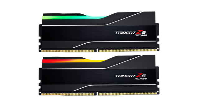 Памет G.SKILL Trident Z5 Neo RGB Black 32GB(2x16GB) DDR5 6000MHz, CL30, 1.35 V