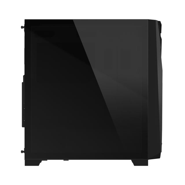 Кутия Gigabyte C301 Black V2, Tempered Glass, Mid-Tower, RGB Fusion, USB 3.1 Gen2 Type-C x1, USB 3.0 x2, Audio, Mini ITX / Micro ATX / ATX / E-ATX