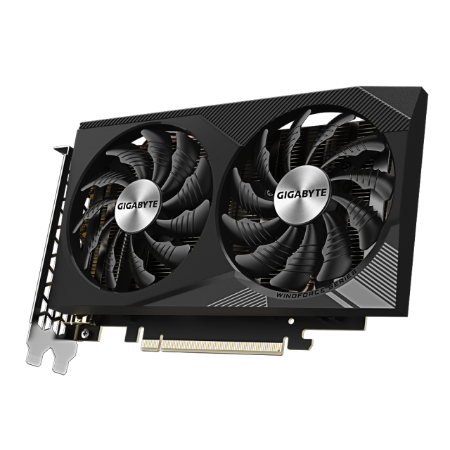 Видео карта GIGABYTE GeForce RTX 3050 WINDFORCE V2 OC 8GB GDDR6, 128-bit, 2x HDMI, 2x DP