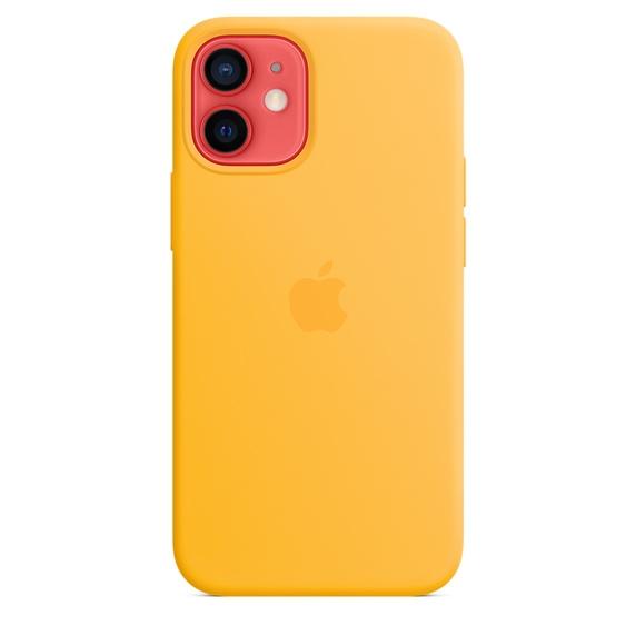 Калъф Apple iPhone 12 mini Silicone Case with MagSafe - Sunflower