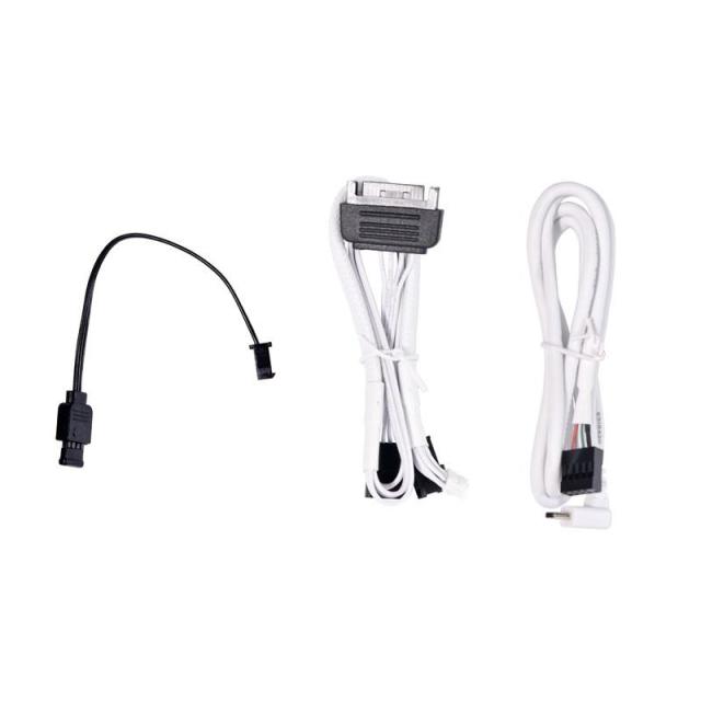 Охладител за процесор Lian Li GALAHAD II LCD 360 ARGB, White, AMD/Intel