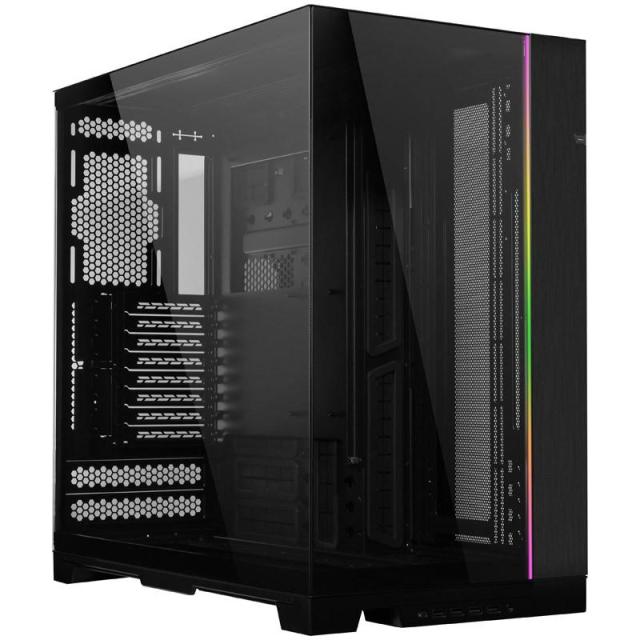 Кутия Lian Li PC-O11 Dynamic EVO XL, Full-Tower, Tempered Glass, 4 x USB 3.0, 1 x USB Type-C, 1 x Audio, E-ATX (Under 280mm)/ATX/Micro-ATX/Mini-ITX,Черна