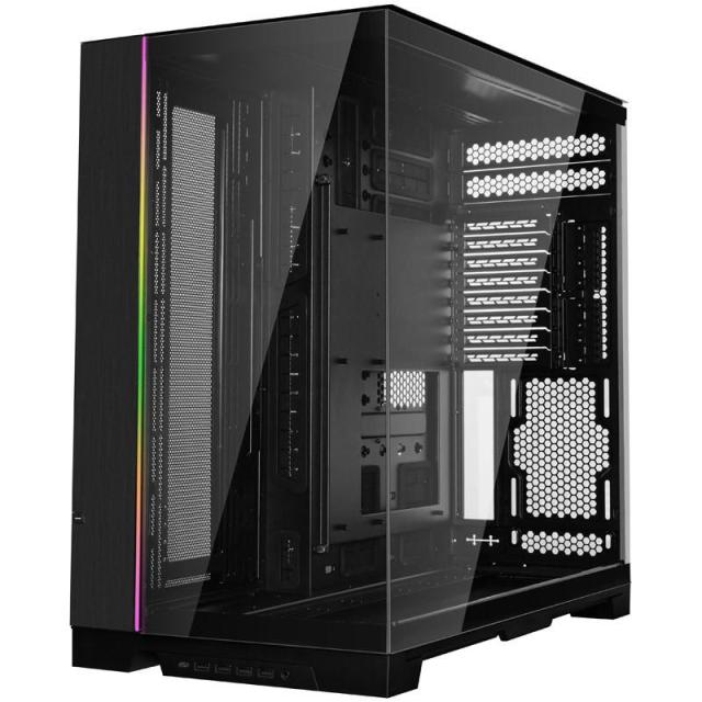 Кутия Lian Li PC-O11 Dynamic EVO XL, Full-Tower, Tempered Glass, 4 x USB 3.0, 1 x USB Type-C, 1 x Audio, E-ATX (Under 280mm)/ATX/Micro-ATX/Mini-ITX,Черна