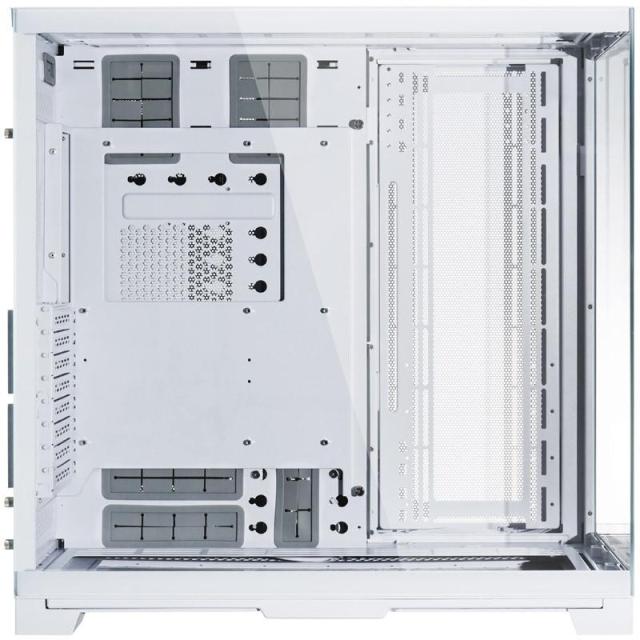 Кутия Lian Li PC-O11 Dynamic EVO XL, Full-Tower, Tempered Glass, 4 x USB 3.0, 1 x USB Type-C, 1 x Audio, E-ATX (Under 280mm)/ATX/Micro-ATX/Mini-ITX, Бяла