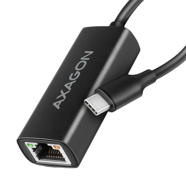 Мрежови адаптер AXAGON ADE-ARC USB-C 3.2 Gen 1 към Gigabit Ethernet 10/100/1000 Adapter