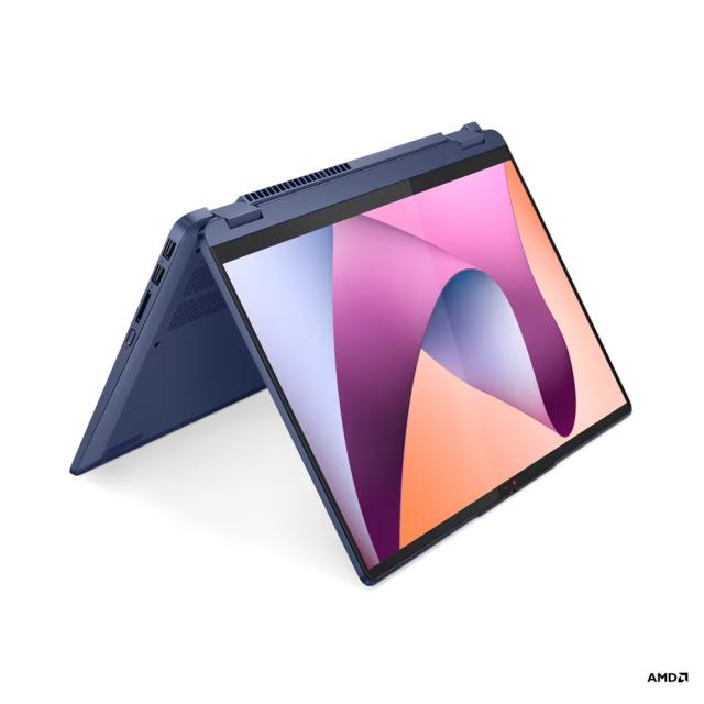 Лаптоп Lenovo IdeaPad Flex 5 14ABR8, 14.0" (35.56 cm), Full HD+, Touch Screen, AMD Ryzen 5 7530U (2.0/4.5GHz, 16M), 16GB DDR4, 512GB SSD PCIe 4.0, Windows® 11 Home