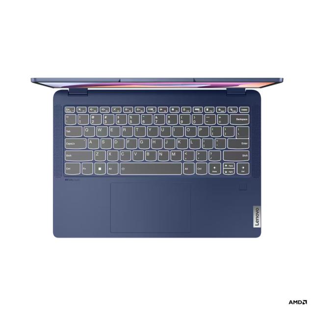 Лаптоп Lenovo IdeaPad Flex 5 14ABR8, 14.0" (35.56 cm), Full HD+, Touch Screen, AMD Ryzen 5 7530U (2.0/4.5GHz, 16M), 16GB DDR4, 512GB SSD PCIe 4.0, Windows® 11 Home