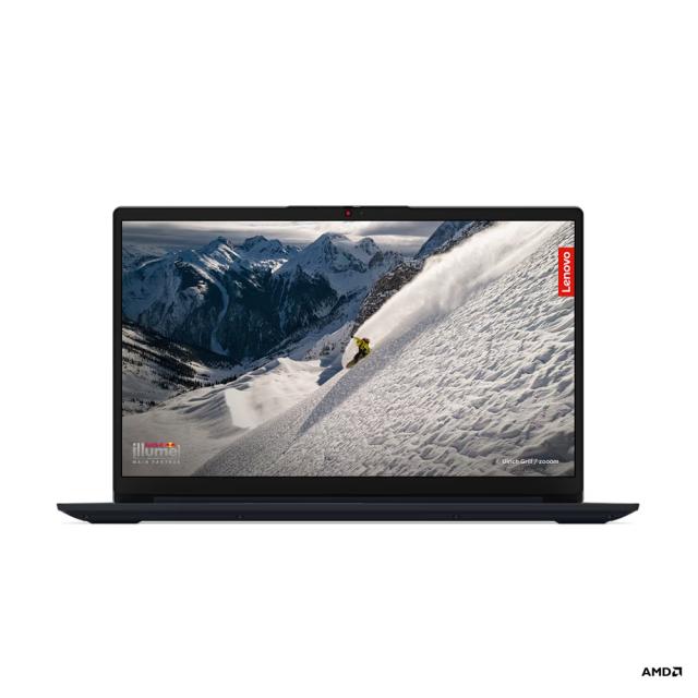 Лаптоп Lenovo IdeaPad 1 15ALC7 (8-ядрен) AMD Ryzen 7 5700U 1.8/4.3GHz, 15.6" (39.62cm) FHD, IPS 250nits Anti-glare, 16GB DDR4, 512GB SSD NVMe, Free DOS