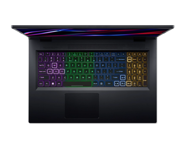 Лаптоп ACER Nitro 5 AN517-55-77R3, (10-ядрен) Intel Core i7-12650H 2.3/4.7GHz, 15.6'' (39.62 cm) FHD/IPS/144Hz, NVIDIA GeForce RTX 4050 6GB, 16GB DDR5, 1TB SSD PCIe NVMe, Free DOS