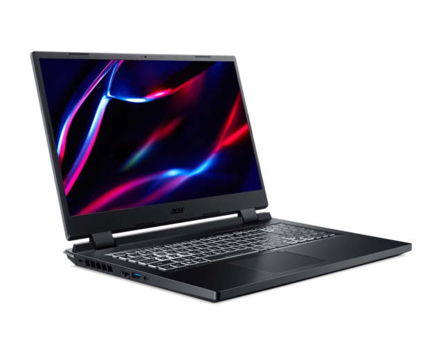 Лаптоп Nitro 5 AN517-55-78PR, (10-ядрен) Intel Core i7-12650H 2.3/4.7GHz, 17.3" (43.94 cm) IPS/LCD/144 Hz, NVIDIA GeForce RTX 4060 8GB, 16GB DDR5, 1TB SSD PCIe NVMe, Free DOS