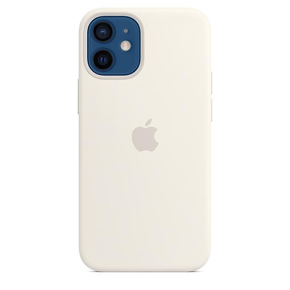 Калъф Apple iPhone 12 mini Silicone Case with MagSafe - White