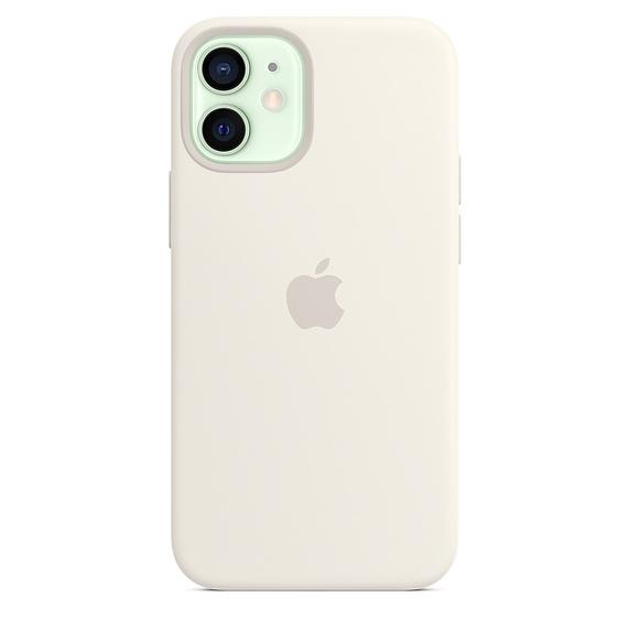 Калъф Apple iPhone 12 mini Silicone Case with MagSafe - White